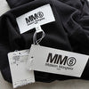 エムエムシックス メゾンマルジェラ バックオープン タンクトップ ノースリーブ ブラック レディース タグ付き未使用品