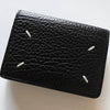 メゾン マルジェラ 四つタグ レザー 三つ折り財布 ブラック