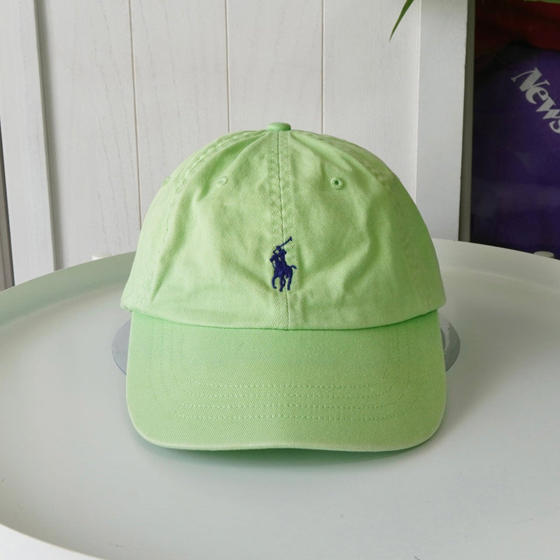 ポロ ラルフローレン ロゴ キャップ グリーン - NEWSED