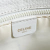 セリーヌ トリオンフ レザー ショルダーバッグ ホワイト