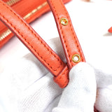 ミュウミュウ マテラッセ レザー ショルダーバッグ オレンジ - NEWSED