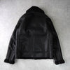 ダンケシェーン フェイクレザー ボアジャケット ライダースジャケット ブラック メンズ