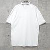 Amiparis Amiparis 徽标刺绣白色短袖 Polo 衫