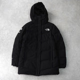ザ ノースフェイス ドライベント ロゴ ロング丈 ダウンジャケット ダウンコート ブラック - NEWSED