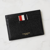 トムブラウン レザー パスケース カードケース ブラック - NEWSED