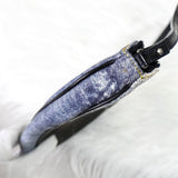 ディオール サドル 転写 キャンバス / レザー ワンショルダーバッグ ハンドバッグ ブルー - NEWSED