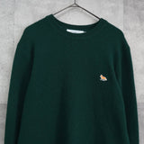 メゾン キツネ フォックス ニット グリーン - NEWSED