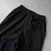 フェン チェン ワン ダメージ加工 スウェットパンツ ブラック メンズ