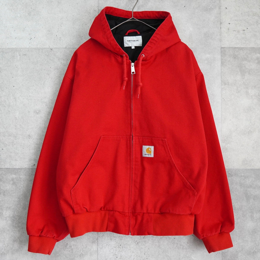 カーハート ロゴ ダック地 アクティブジャケット レッド | ブランド