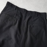 コム デ ギャルソン コットン ハーフパンツ ブラック - NEWSED