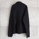 フレッドペリー スウェット生地 ジップアップ ジャケット ロゴ刺繍 ネイビー - NEWSED