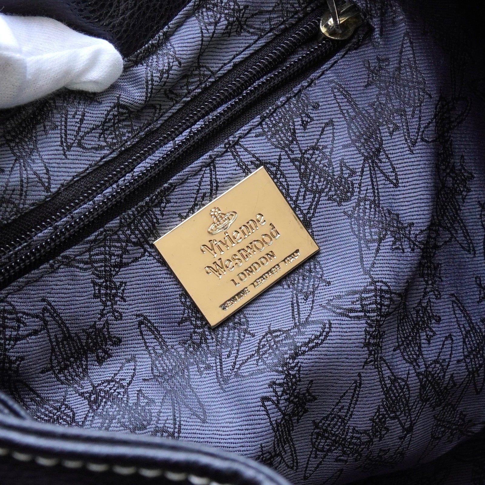 極美品 ヴィヴィアンウエストウッド リュック オーブ レザー
