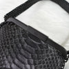Gucci 黑色蟒蛇纹迷你手提包