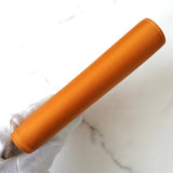 プラダ ナイロン 三つ折り財布 トライアングルロゴ オレンジ - NEWSED