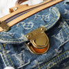 Louis Vuitton Monogram Denim Neo Speedy 蓝色手提包