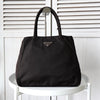 Prada Pocono Tessuto 棕色三角形标志尼龙手提包
