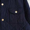 Kenzo Back Logo Varsity Jacket Blouson Navy
