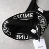 Celine logo tube top in black, unused with tags