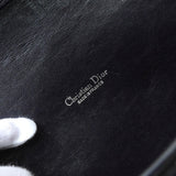 クリスチャンディオール トロッター キャンバス / レザー ショルダーバッグ ネイビー - NEWSED