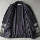 ジバンシィ ショールカラー グラデーション モヘア ジャケット コート グレー - NEWSED