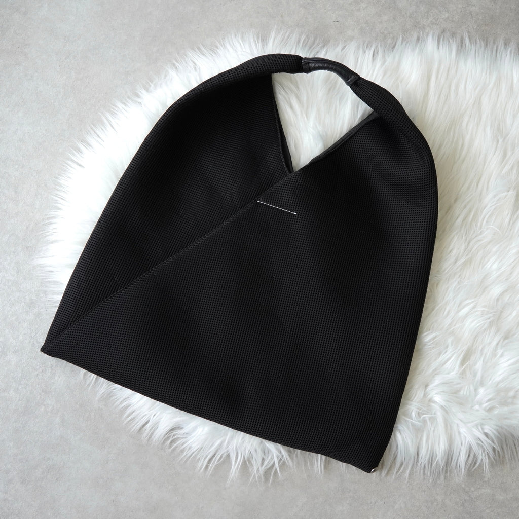 エムエムシックス メゾン マルジェラ メッシュ ジャパニーズバッグ クラシック トートバッグ ブラック