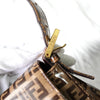 Fendi Mamma Bucket Zucchino 涂层帆布单肩包 驼色