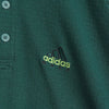 阿迪达斯 Performance Logo 短袖 Polo 衫（绿色）