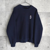 イェール ブルドッグ ロゴ スウェット ネイビー - NEWSED