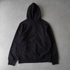Supreme Pile Logo 黑色连帽衫