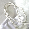 Jil Sander Tangle 白色小号皮革单肩包
