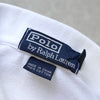 Polo Ralph Lauren logo short-sleeved polo shirt in white
