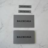 バレンシアガ エブリディ レザー 三つ折り財布 コンパクトウォレット ブラック - NEWSED