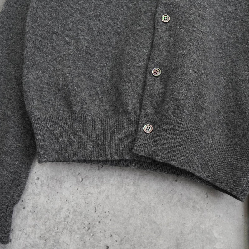 プレイ コムデギャルソン ハートロゴ カーディガン グレー レディース - NEWSED