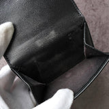 バレンシアガ ロゴ レザー 三つ折財布 ブラック - NEWSED