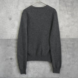 プレイ コムデギャルソン ハートロゴ カーディガン グレー レディース - NEWSED