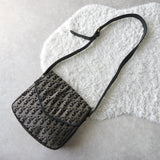 ディオール トロッター ショルダーバッグ キャンバス/レザー ブラック - NEWSED