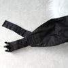 Prada Pocono Tessuto Nylon Body Bag Waist Pouch Triangle Logo Black