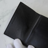 バレンシアガ エブリディ レザー 三つ折り財布 コンパクトウォレット ブラック - NEWSED