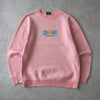 Stüssy 粉色徽标运动衫