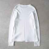 ポロ ラルフローレン サーマル ロゴ刺繍 ホワイト - NEWSED