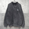 エルエムシー ポロスウェット グレー メンズ
