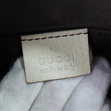 グッチ アビー レザー ワンショルダーバッグ ホワイト - NEWSED