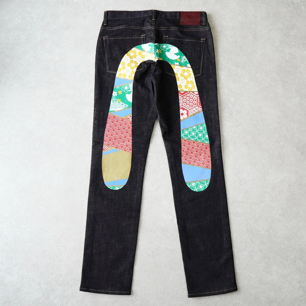 エヴィス 濃紺 デニム ジーンズ