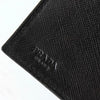 プラダ トライアングルロゴ ナイロン 三つ折り財布 ブラック 箱付き