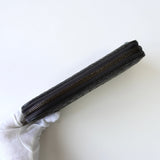 ボッテガ・ヴェネタ イントレチャート レザー ラウンドファスナー - NEWSED