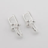 ティファニー ハードウェア ラージリンク スターリングシルバー ピアス 新品仕上げ - NEWSED