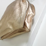 ロエベ アナグラム ナッパレザー ハンドバッグ ゴールド レディース - NEWSED