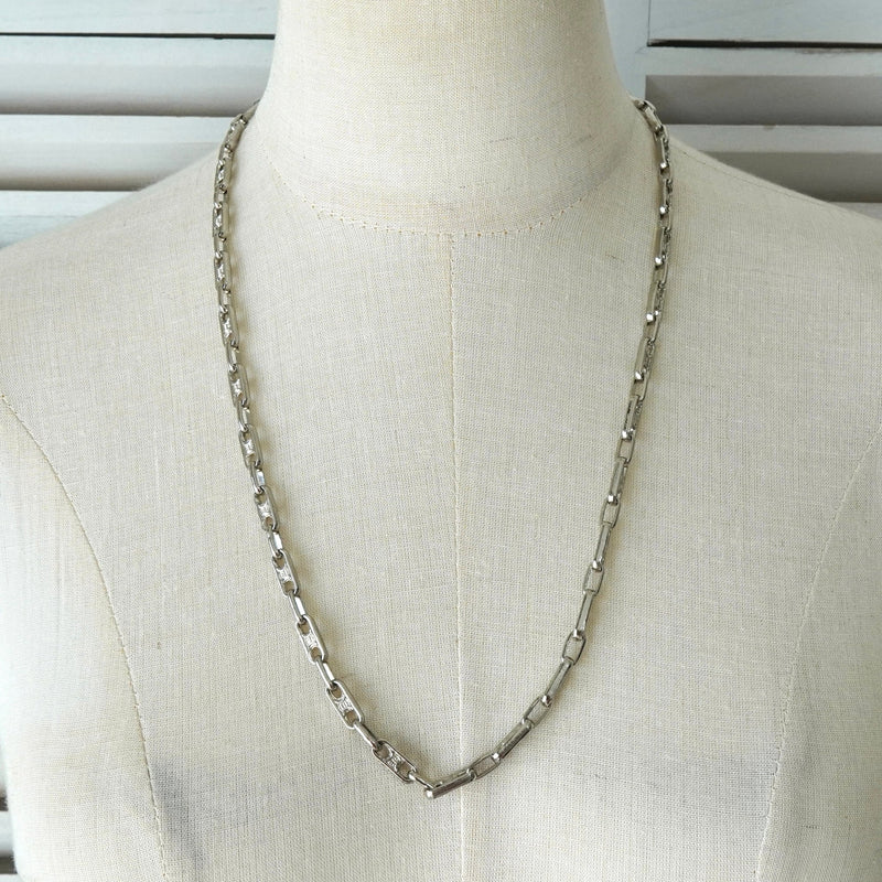 セリーヌ トリオンフ チェーン ネックレス シルバー - NEWSED