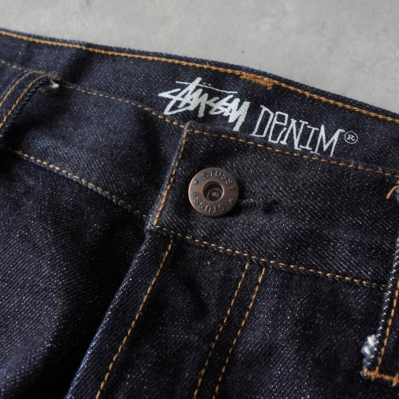 ステューシー ストレート デニム ジーンズ インディゴ - NEWSED
