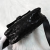 Bottega Veneta Intrecciato 皮革单肩包 Pochette 黑色